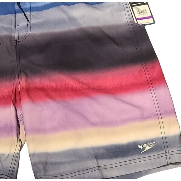 Men's Speedo XXL Volley.Swim Trunks 4-Way Stretch UPF 50+ Shorts Beach & Travel - Picture 3 of 9